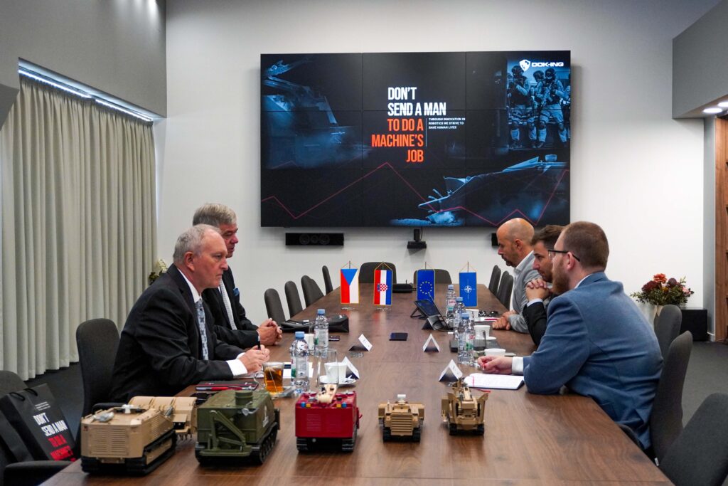 the Embassy of the Czech Republic visited DOK-ING HQ in Zagreb