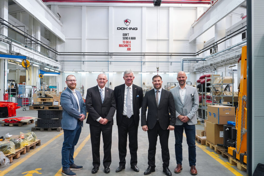 the Embassy of the Czech Republic visited DOK-ING HQ in Zagreb