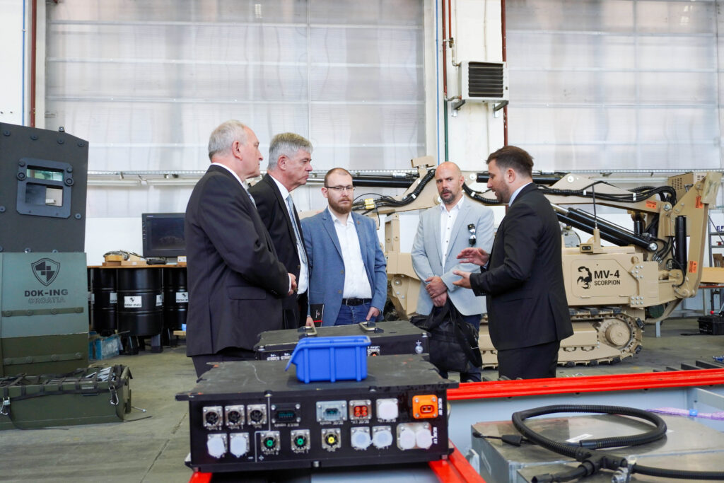the Embassy of the Czech Republic visited DOK-ING HQ in Zagreb