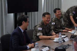 Korean delegation at DOK-ING