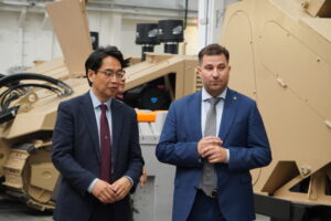 Korean delegation at DOK-ING