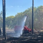 DOK-ING's MVF-5 robotic system deployed in wildfire zone in Germany