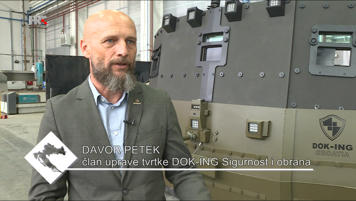DOK-ING in Croatian Defence Industry TV Feature