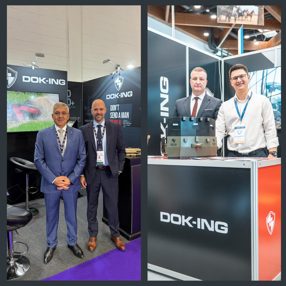 DOK-ING at DSEI and DEFCROS