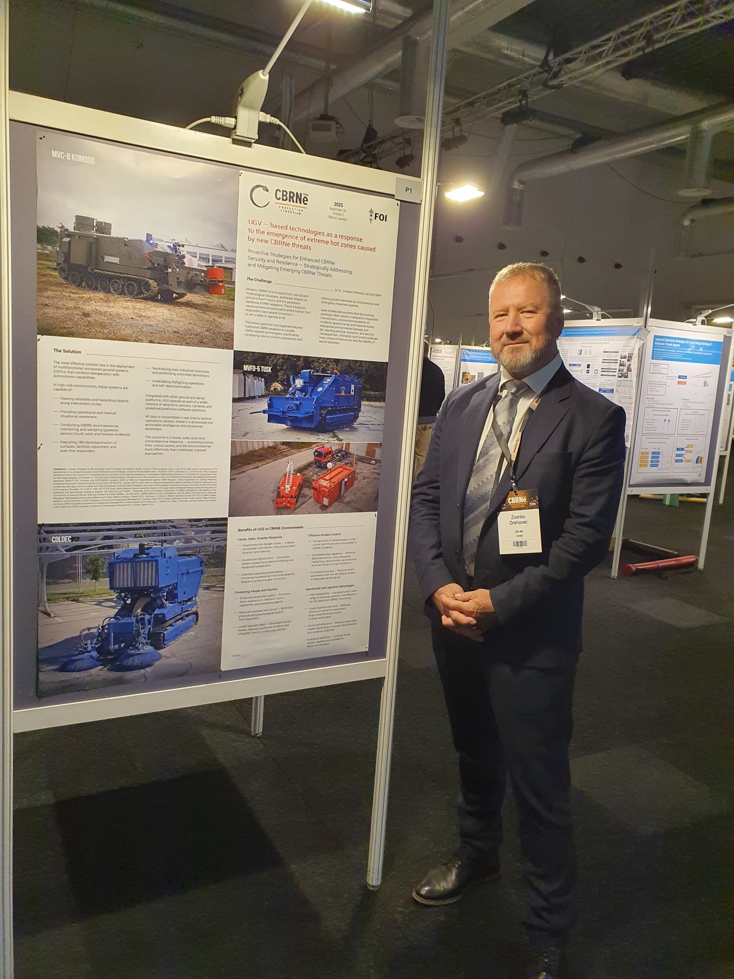 DOK-ING at CBRN symposium in Malmo