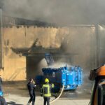 DOK-ING's MVFD-5 extinguishing major fire