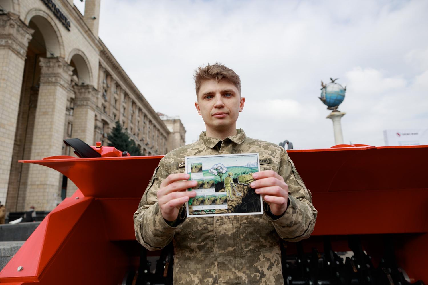 DOK-ING's MV-10 on Ukrposhta Stamp