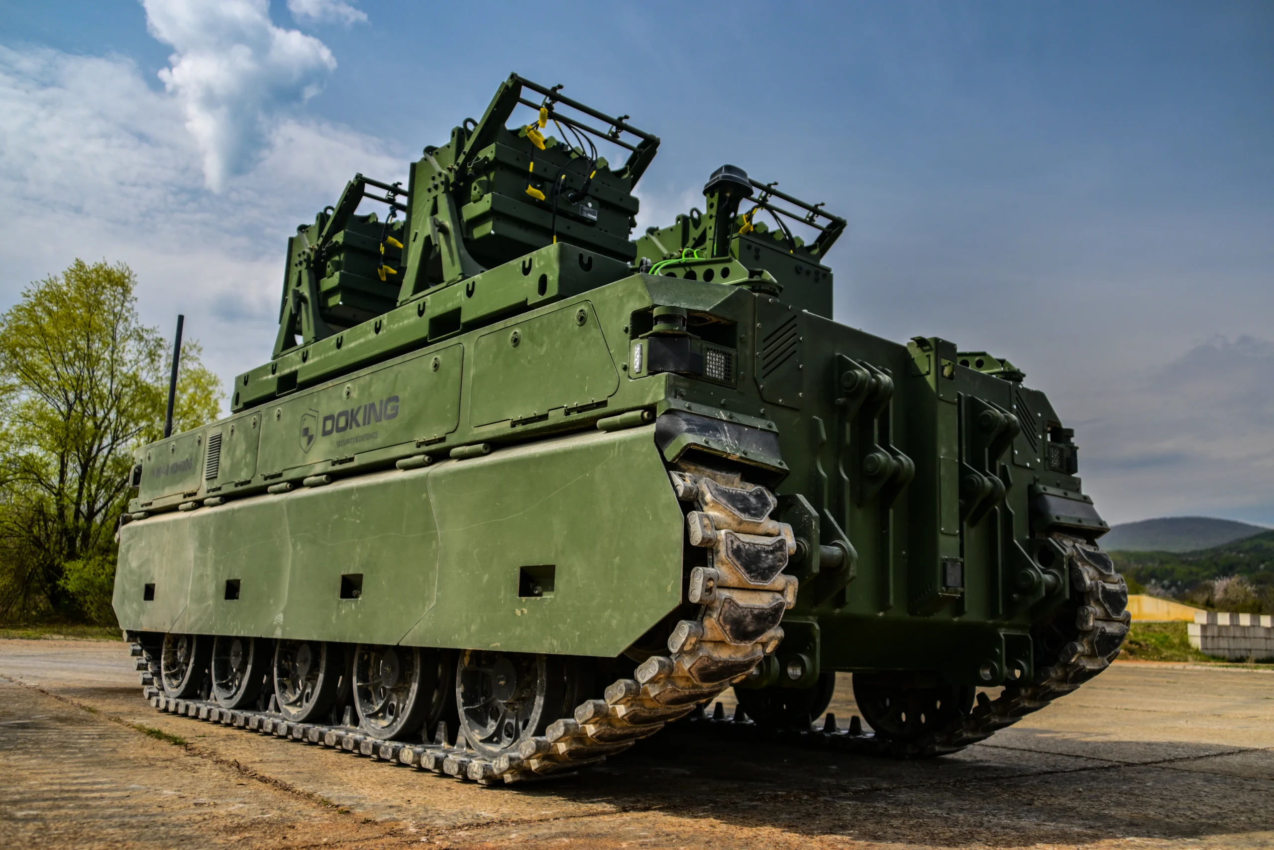Mine-scattering unmanned system from DOK-ING and DND